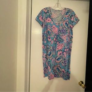 Lilly Pulitzer Blue Horizon Jungle Etta Dress worn once